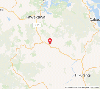 Map of Towai, Northland