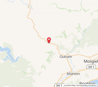 Map of Traquair, Otago