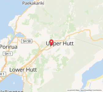 Map of Trentham, Wellington