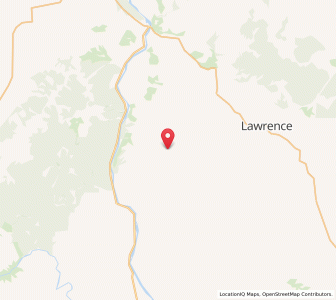 Map of Tuapeka West, Otago