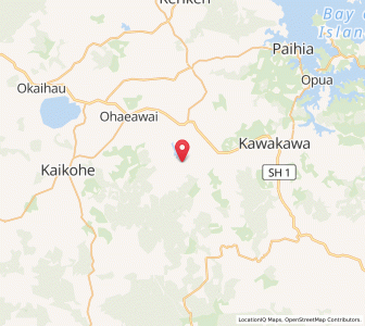 Map of Tuhipa, Northland