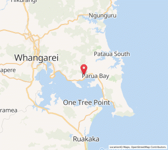 Map of Turiapua, Northland