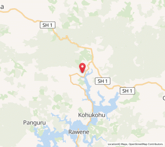 Map of Tutekehua, Northland