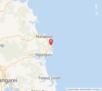 Map of Tutukaka, Northland