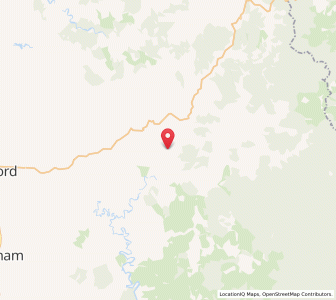 Map of Tututawa, Taranaki