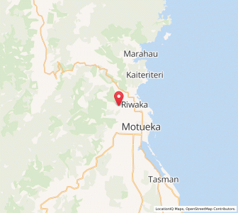 Map of Umukuri, Tasman