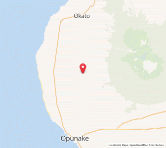 Map of Upper Kahui, Taranaki