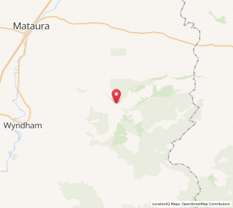 Map of Venlaw, Southland