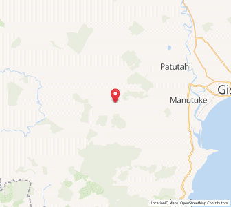 Map of Waerengaokuri, Gisborne