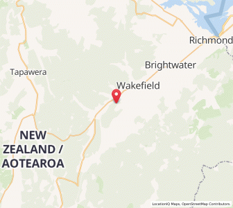 Map of Wai-iti, Tasman