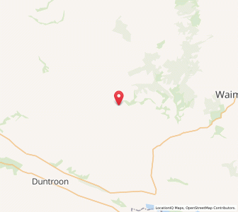 Map of Waihaorunga, Canterbury