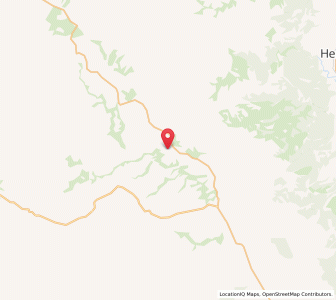 Map of Waihemo, Otago
