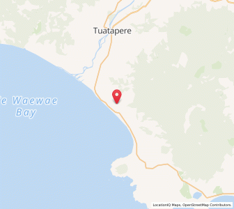 Map of Waihoaka, Southland