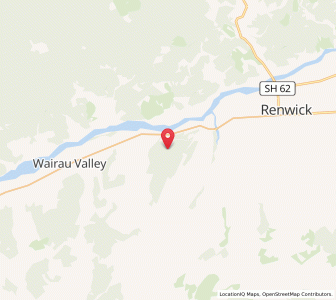 Map of Waihopai, Marlborough