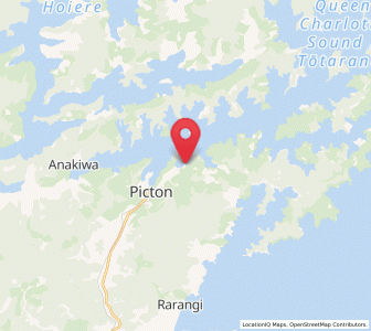 Map of Waikawa, Marlborough