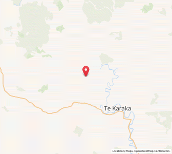 Map of Waikohu, Gisborne