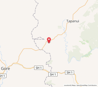 Map of Waikoikoi, Otago