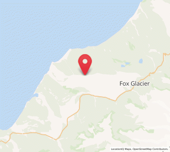 Map of Waikowhai, West Coast