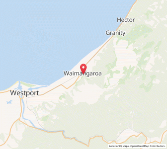 Map of Waimangaroa, West Coast