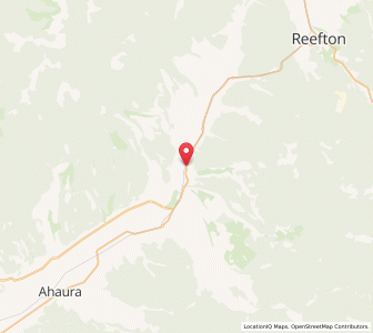 Map of Waimaunga, West Coast