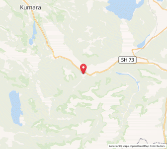 Map of Wainihinihi, West Coast