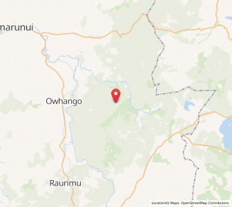 Map of Waione, Manawatu-Wanganui