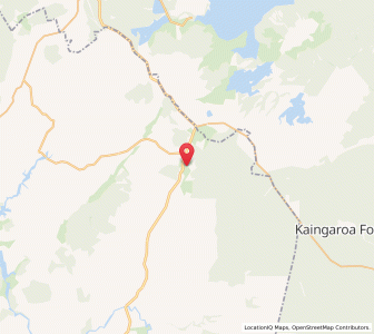 Map of Waiotapu, Waikato