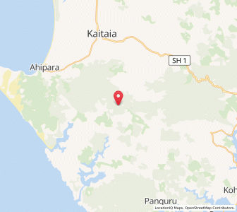 Map of Waiotehue, Auckland