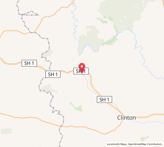 Map of Waipahi, Otago