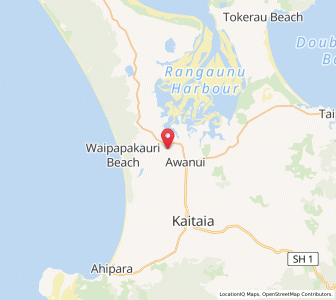 Map of Waipapakauri, Northland