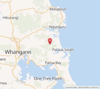 Map of Waiparera, Northland