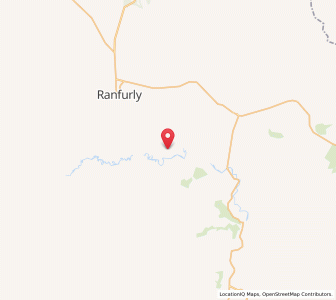 Map of Waipiata, Otago