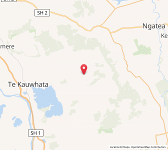 Map of Waipuna, Waikato
