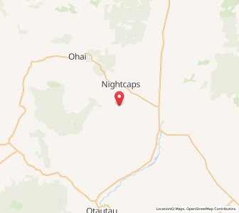 Map of Wairio, Southland