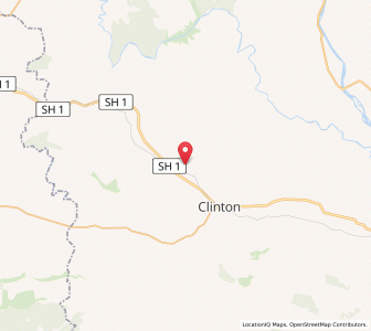 Map of Wairuna, Otago
