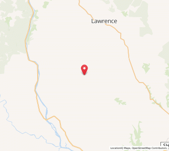 Map of Waitahuna West, Otago