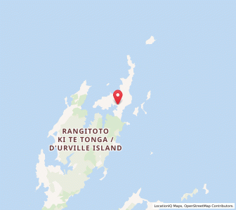 Map of Waitai, Marlborough
