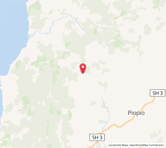 Map of Waitanguru, Waikato