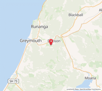 Map of Wallsend, West Coast