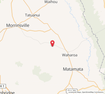 Map of Walton, Waikato