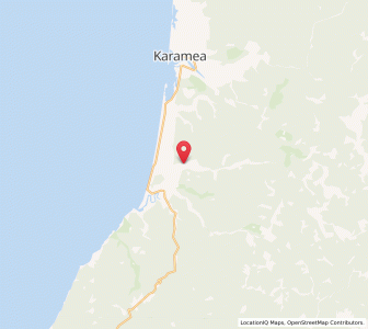 Map of Wangapeka Valley, West Coast