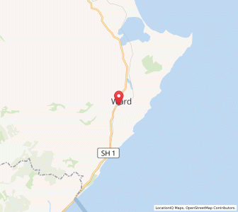 Map of Ward, Marlborough