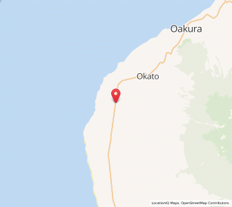 Map of Warea, Taranaki