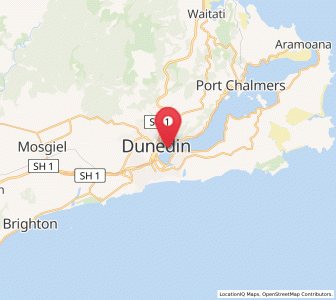 Map of Waverley, Otago