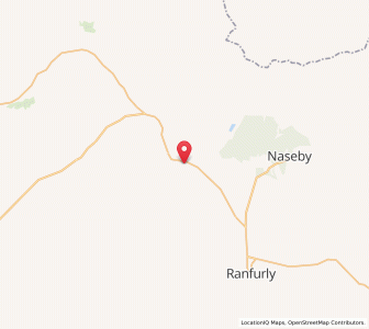 Map of Wedderburn, Otago