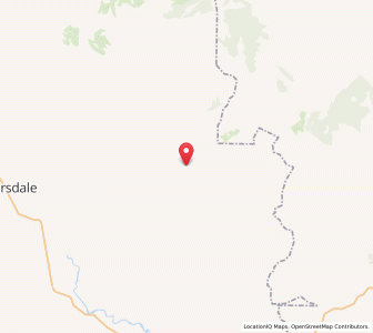 Map of Wendon Valley, Southland