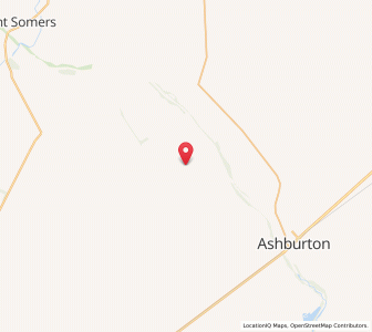 Map of Westerfield, Canterbury