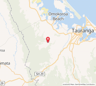 Map of Whakamarama, Bay of Plenty