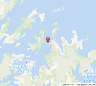 Map of Whakatahuri, Marlborough
