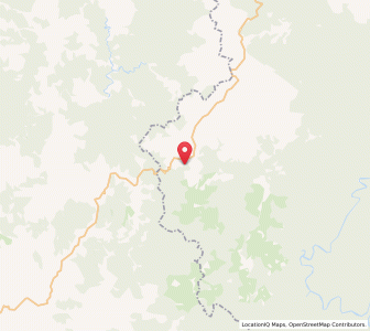 Map of Whangamomona, Manawatu-Wanganui